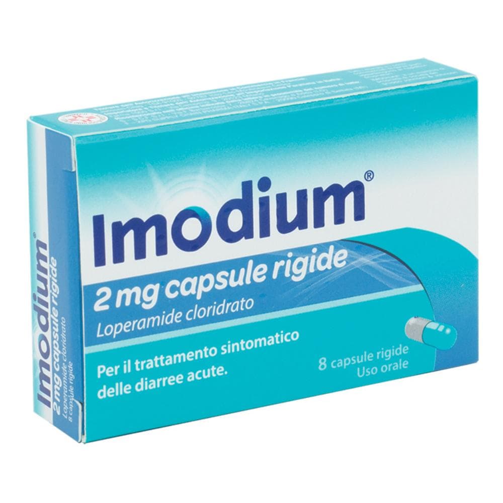 Imodium 8 capsule rigide 2mg
