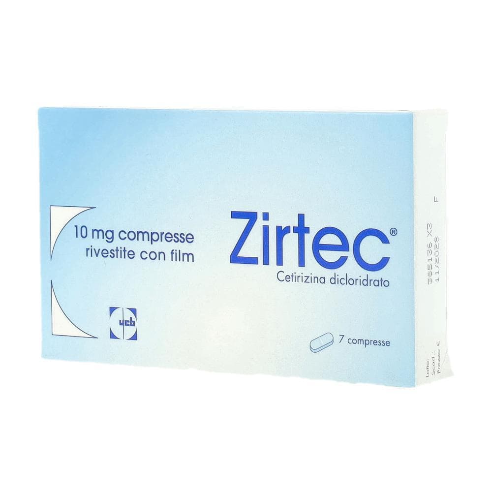 ZIRTEC*7CPR RIV 10MG