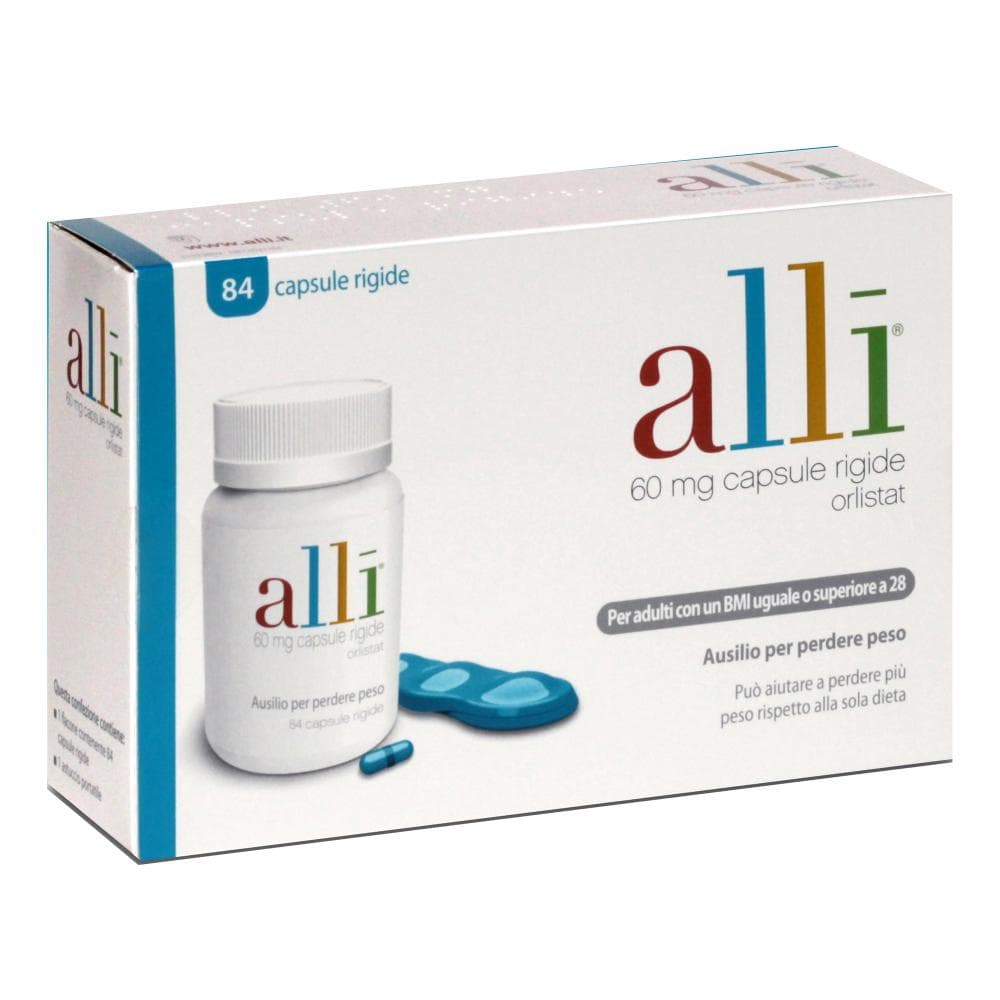 Alli 60 mg capsule rigide