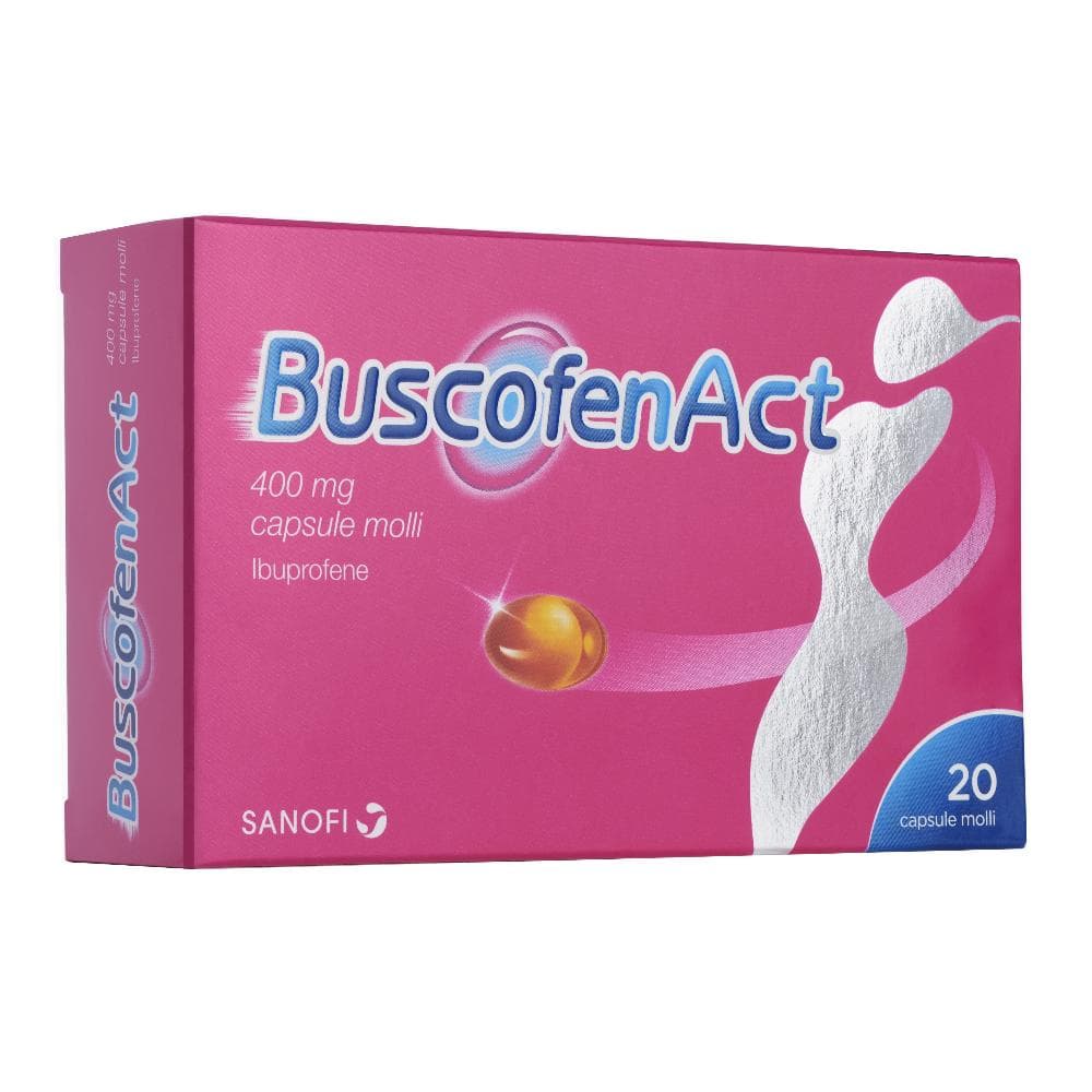BuscofenAct® 400 mg Capsule Molli