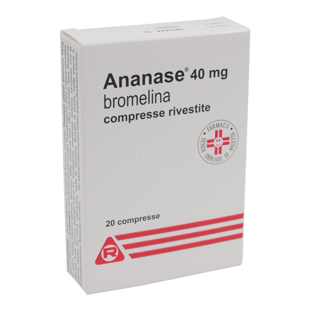 Ananase 40 mg compresse rivestite