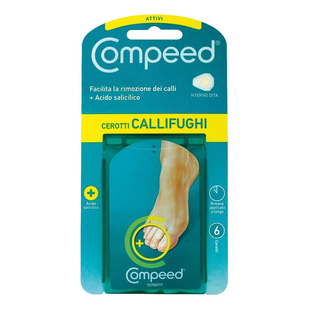 Compeed cerotti callifughi interno dita 6 pezzi