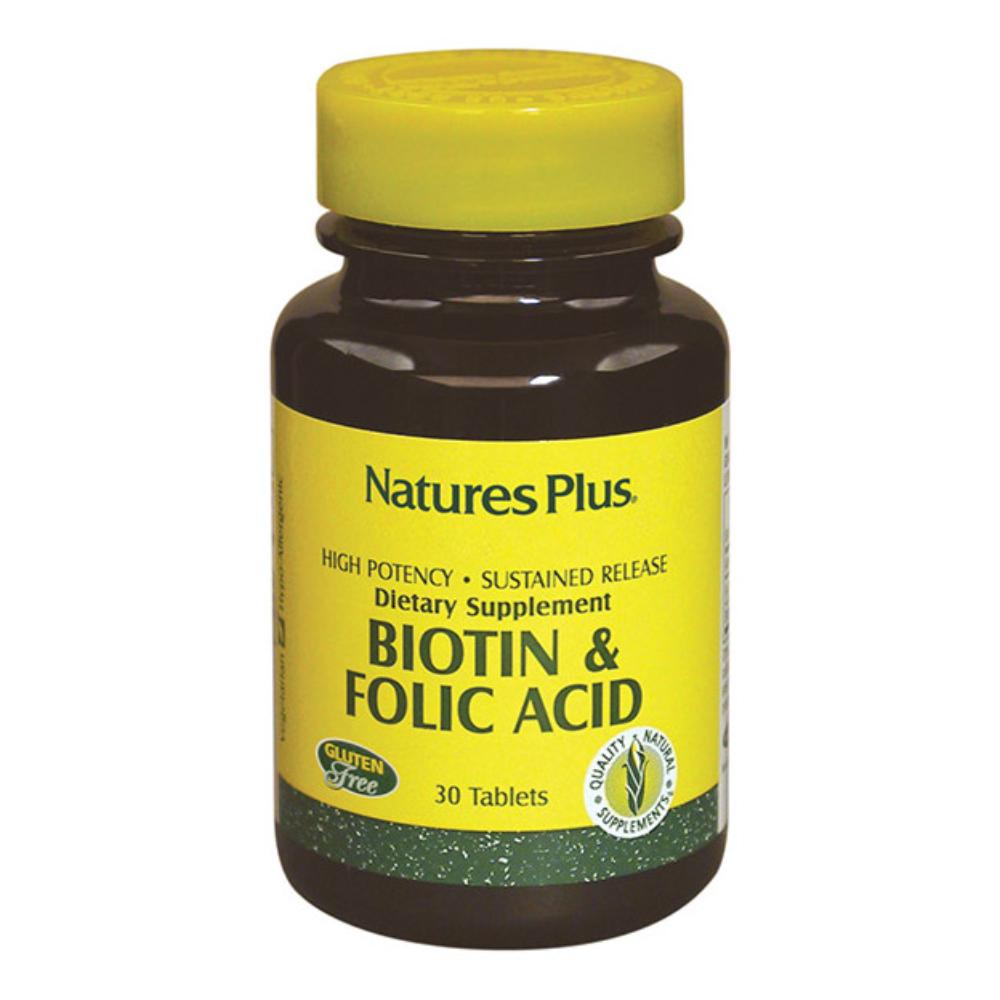 Biotina con acido folico 30 tavolette