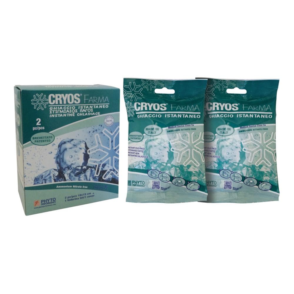 Ghiaccio istantaneo cryos 24x14,5 con urea in astuccio 1 pezzo