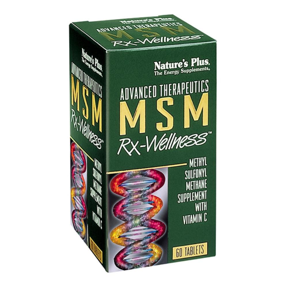 Nature's Plus Msm con Vitamina C Integratore Tonico e Ricostituente