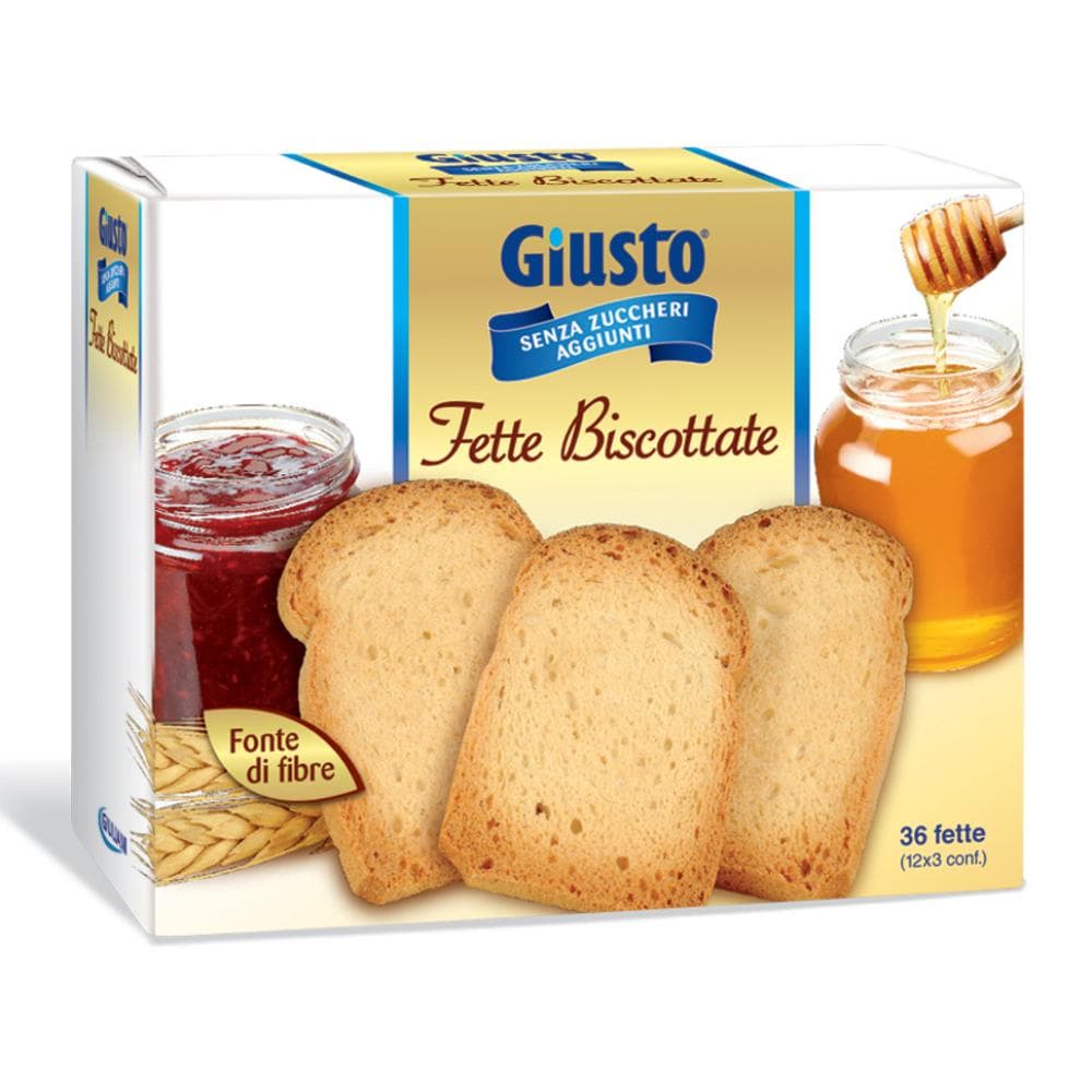Giusto Fette biscottate senza zucchero 250 g