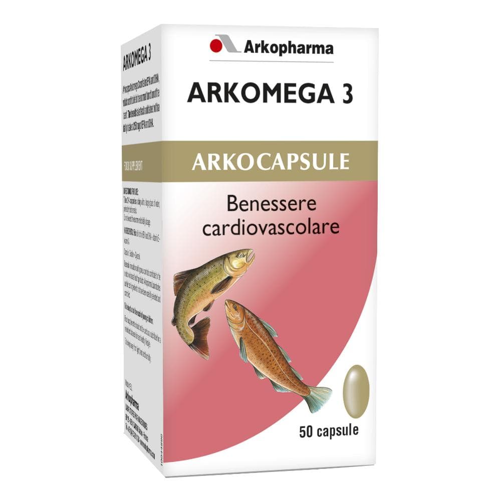 Arkomega*3 colesterolo 50 cps