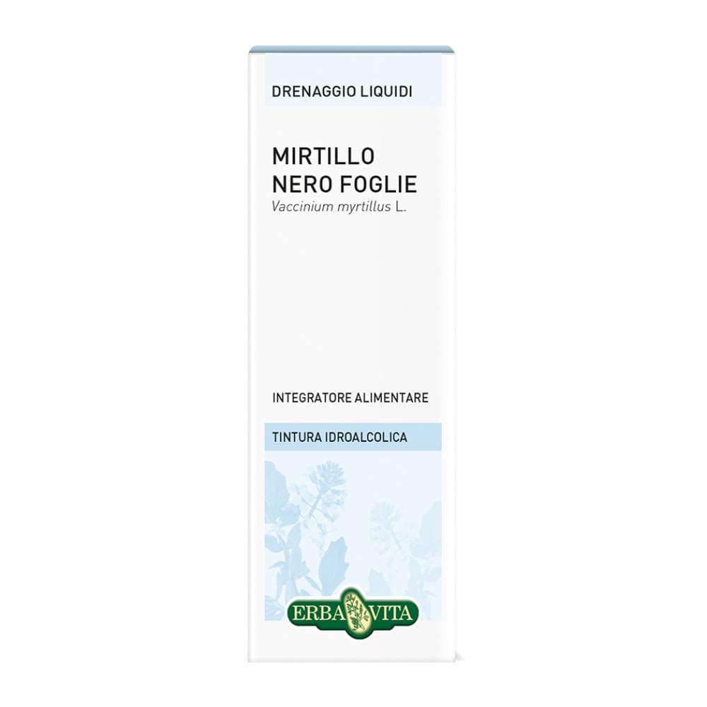 Mirtillo nero foglie tintura idroalcolica 50 ml ebv