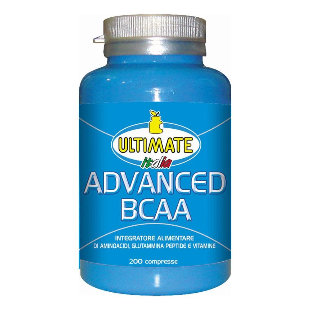 Ultimate Sport Advanced BCAA Integratore Aminoacidi Ramificati 200 Compresse