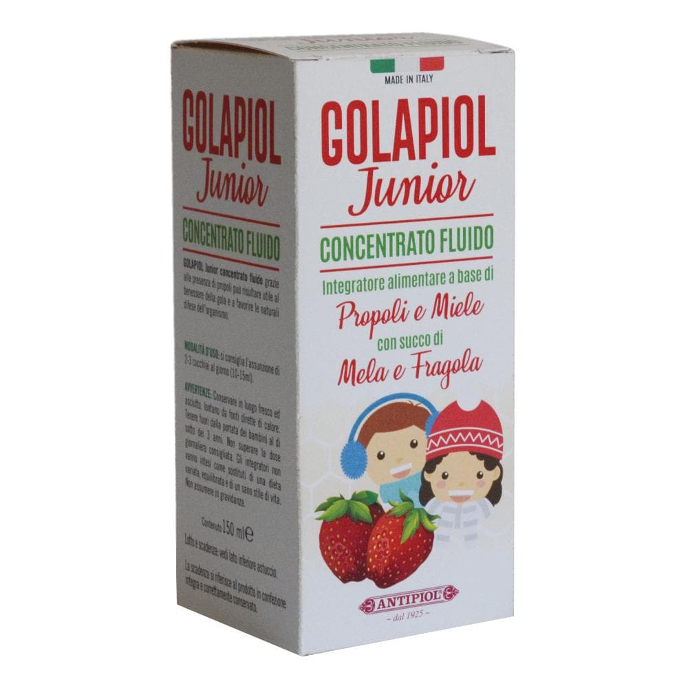 Antipiol Golapiol - Junior Concentrato Fluido per Bambini, 150ml