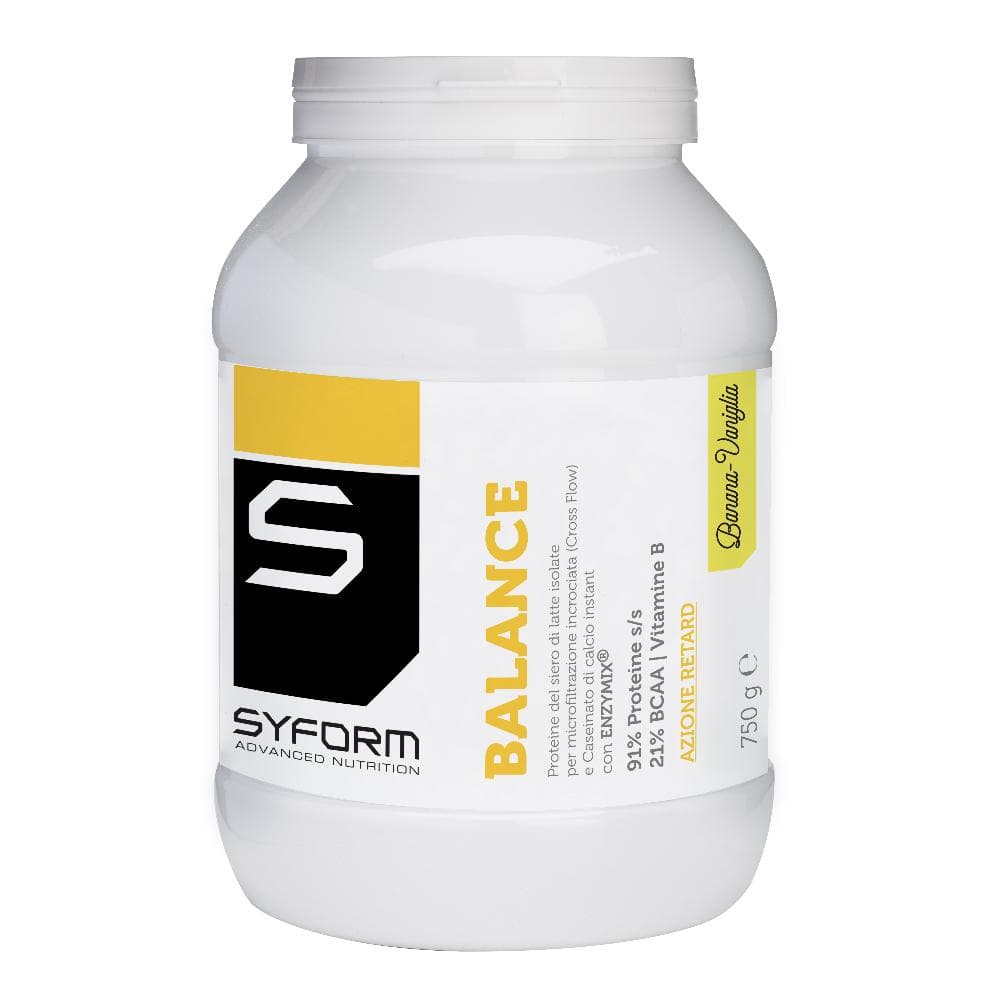 Syform Balance Integratore Proteine del Latte Gusto Banana-Vaniglia 750 g