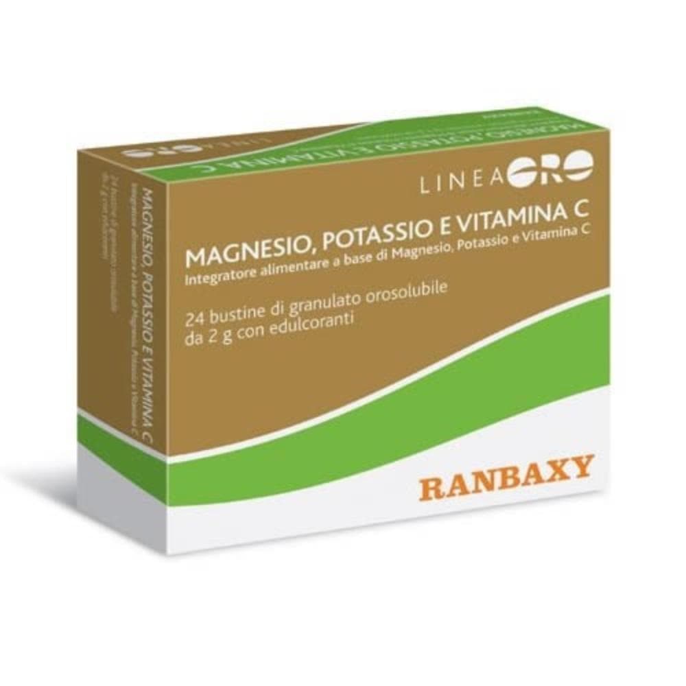 Oro ranbaxy magnesio potassio vitamina c 24 bustine
