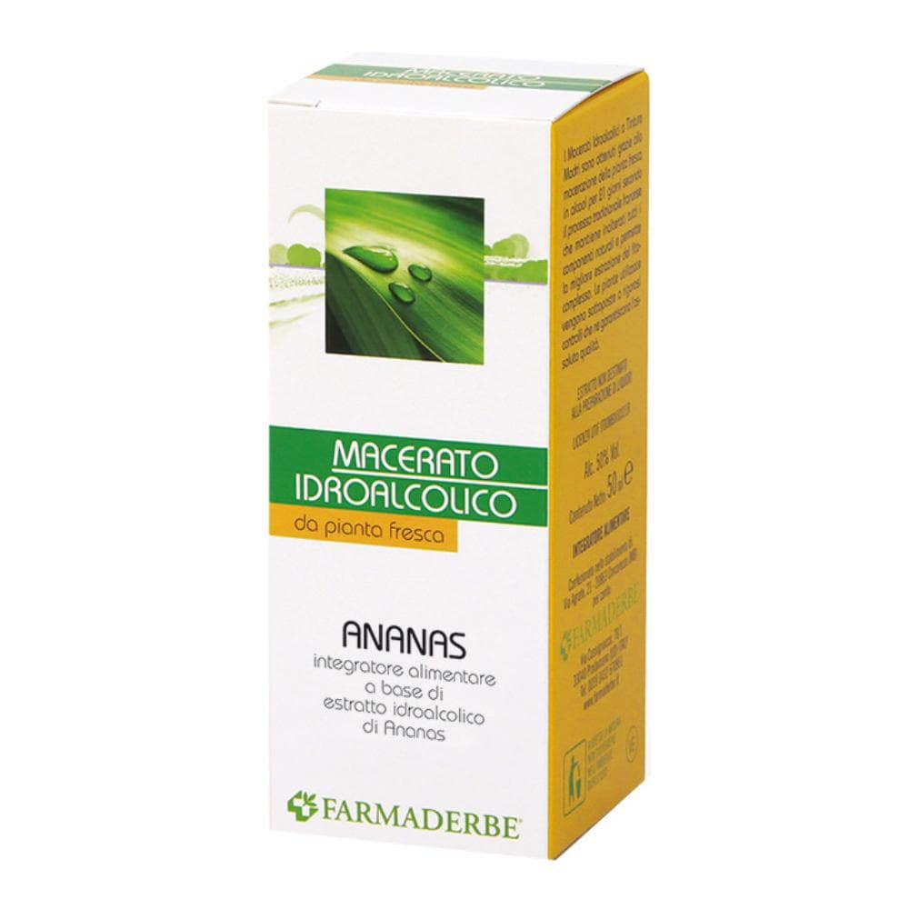 Farmaderbe Ananas Macerato Idroalcolico, 50ml
