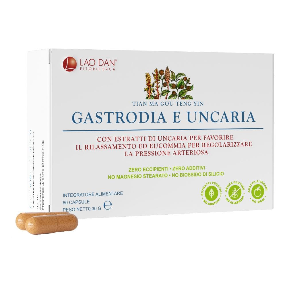 Gastrodia uncaria 60 compresse blister