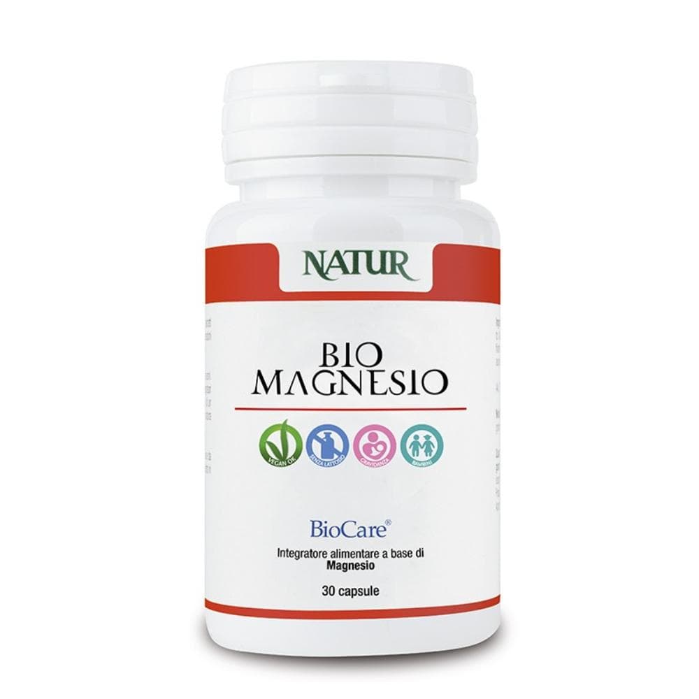 Natur Bio Magnesio 60 Capsule Vegetali