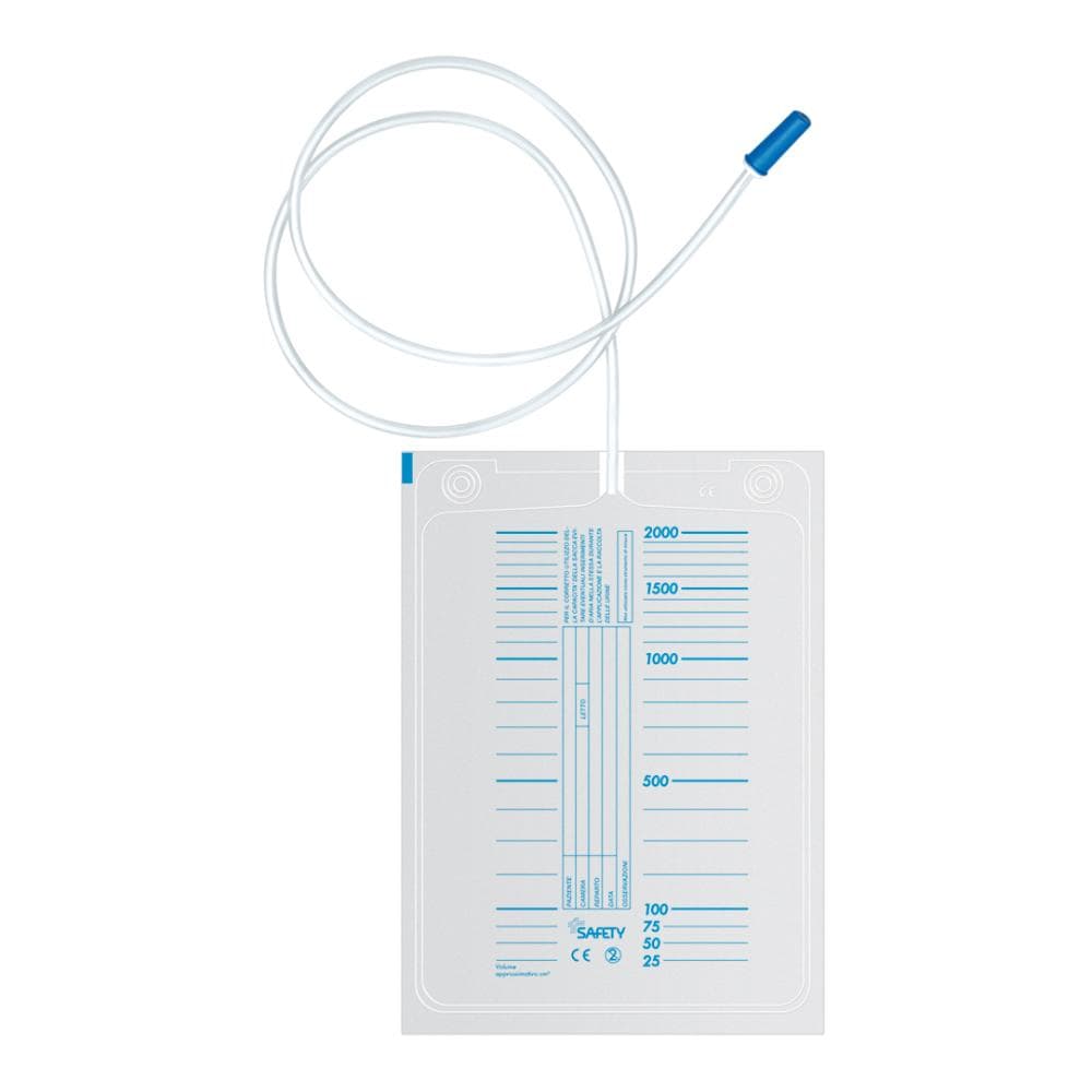 Sacca di drenaggio letto per incontinenza senza scarico misura 130cm 1 pezzo