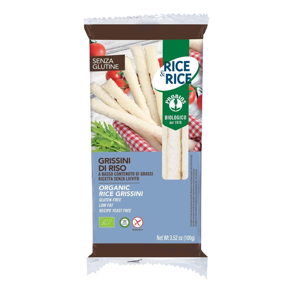 Rice&Rice Grissini di Riso biologici e senza glutine 100 g