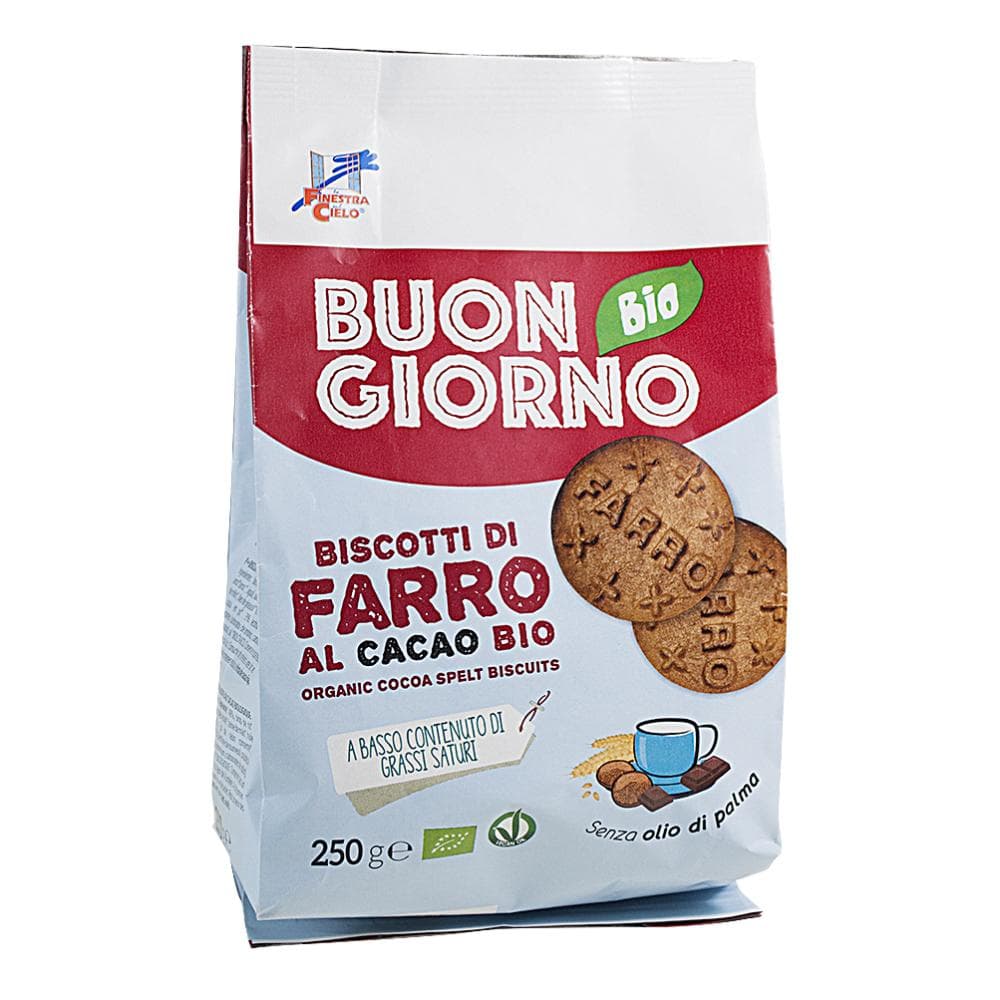 BISCOTTI FARRO CACAO BIO BUONG