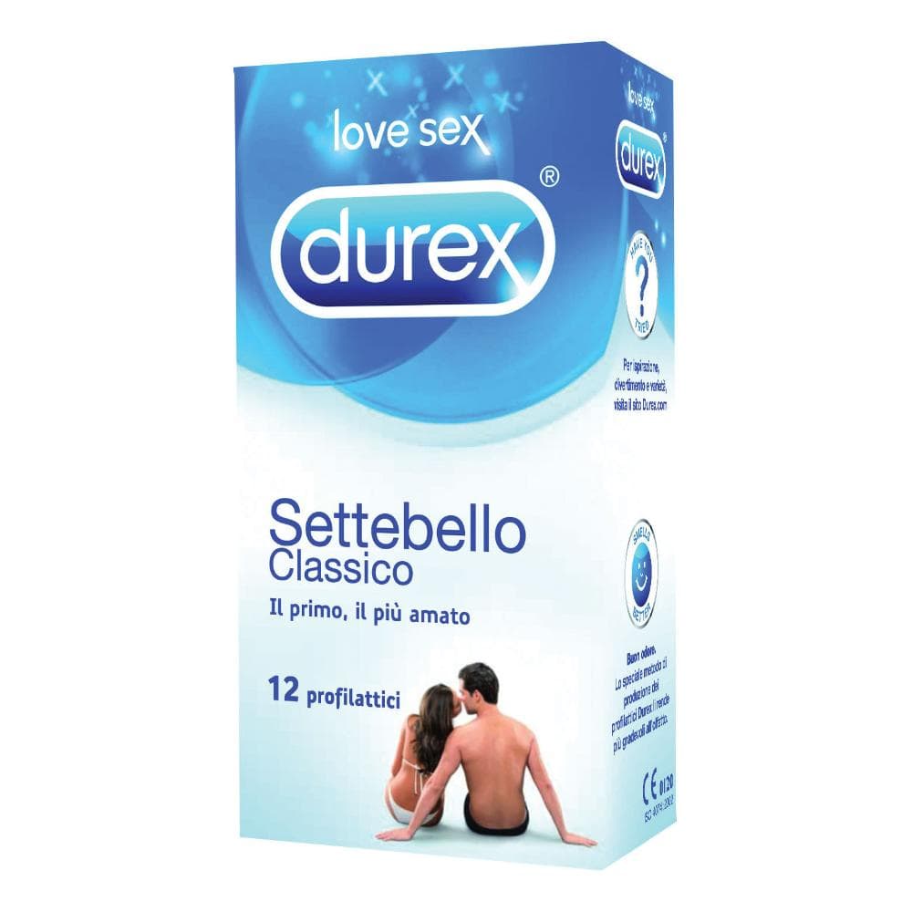 Durex settebello classico 12 pezzi