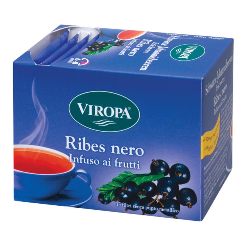 Viropa Ribes Nero Infuso ai Frutti 15 bustine