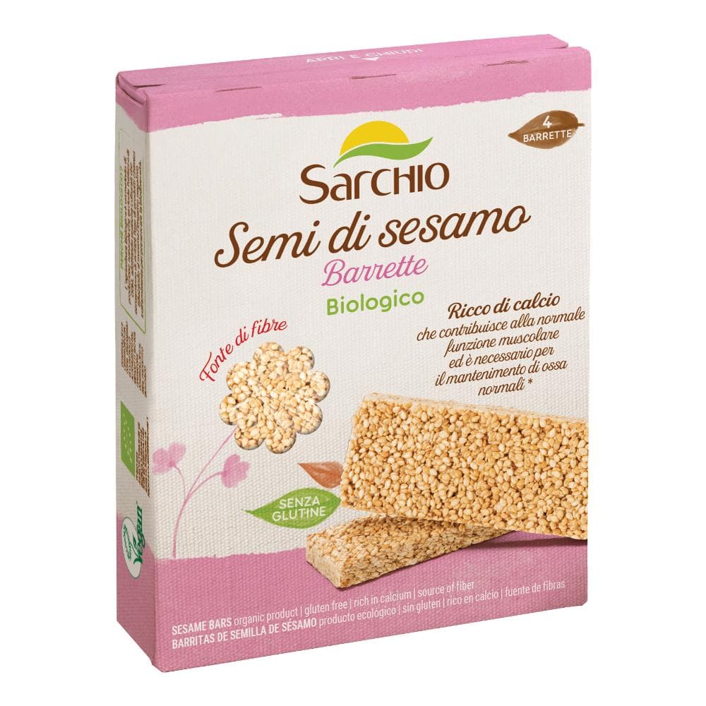 Sarchio Snack Ai Semi Di Sesamo Senza Glutine 80 g