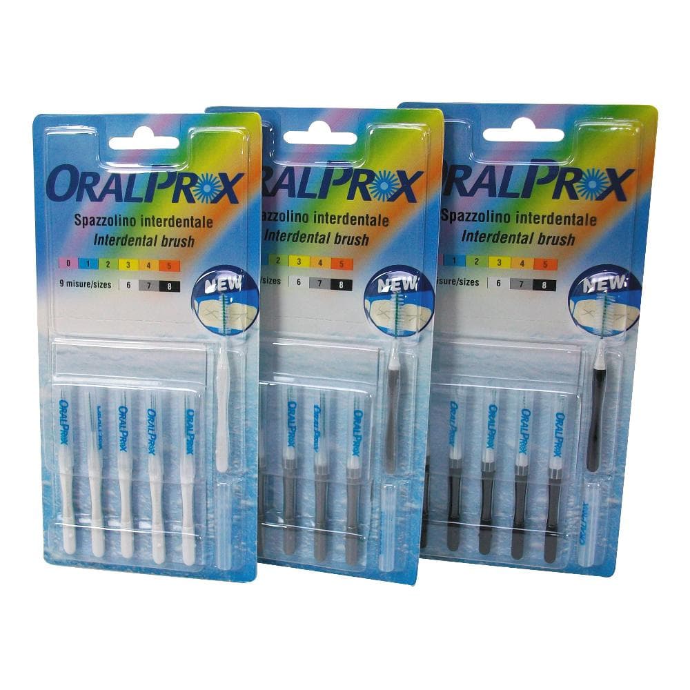 Oralprox Scovolino Interdentale 6 Bianco 6 Pezzi