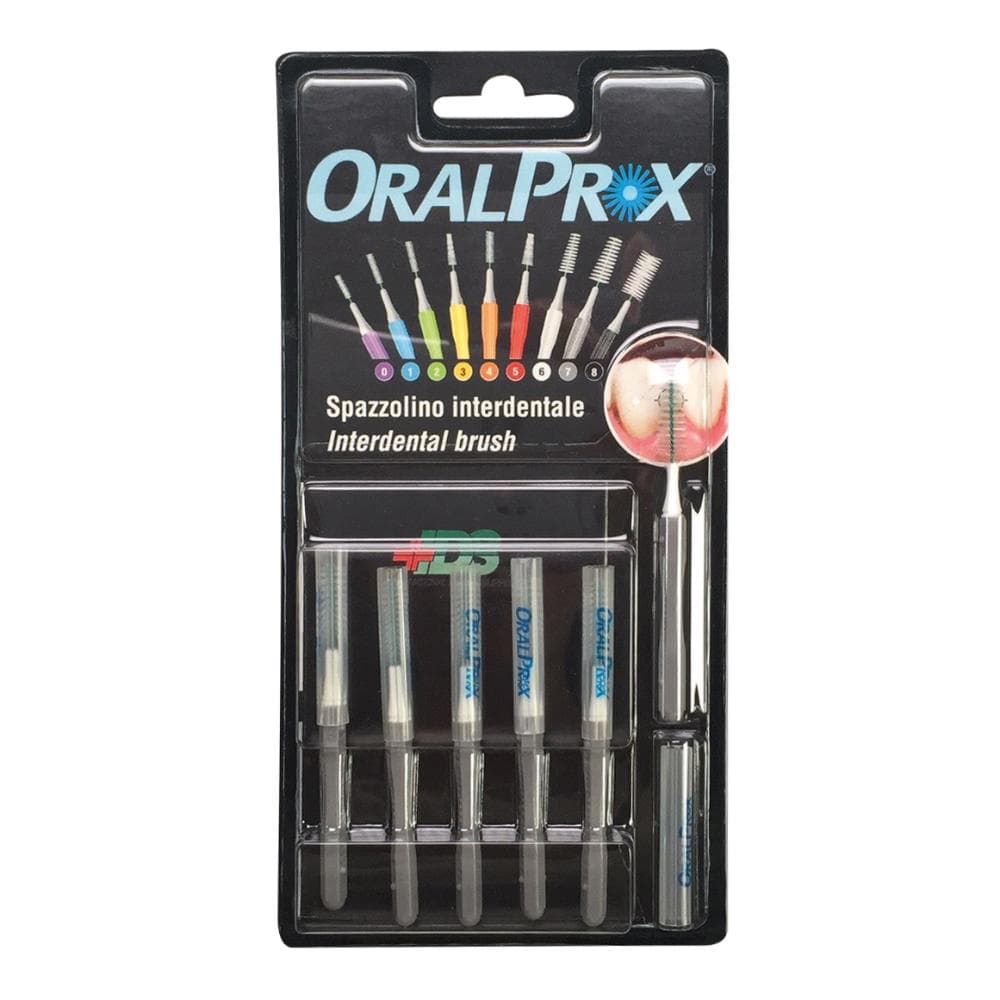Oralprox Scovolino Interdentale 7 Grigio 6 Pezzi