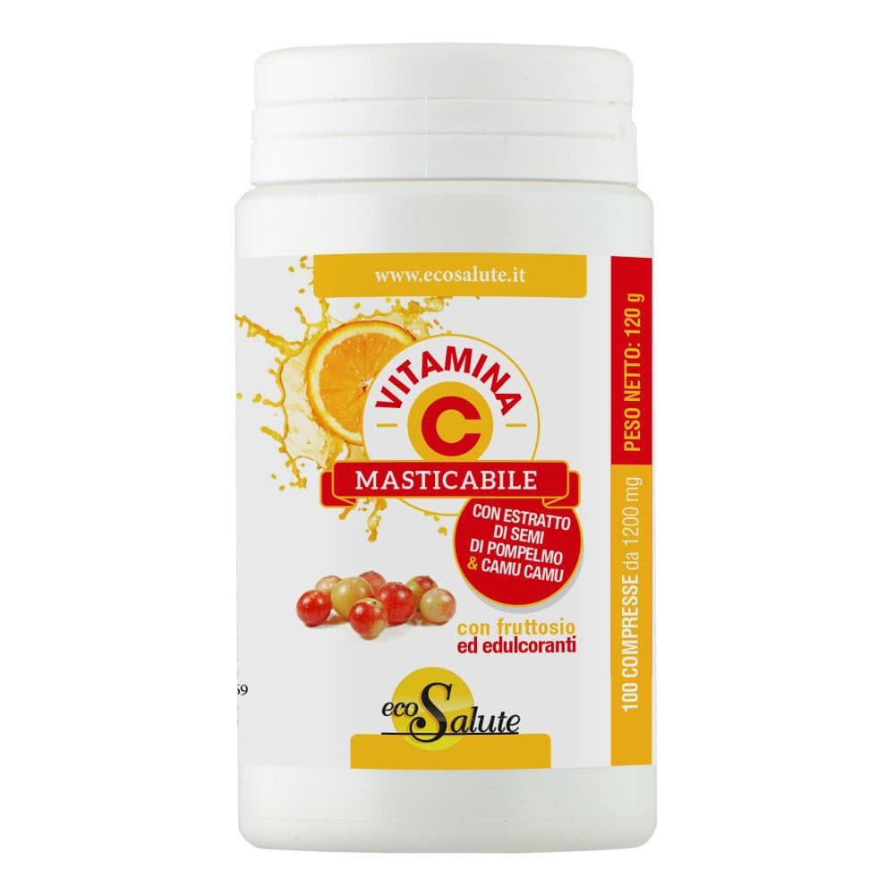 Vitamina c mastic+camu 100cpr