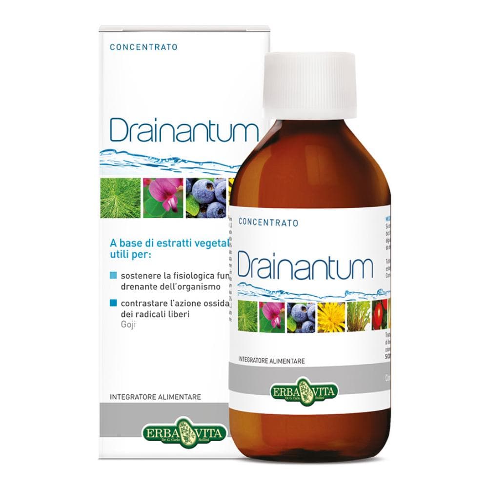 Erba Vita Drainantum Concentrato Integratore Drenante 200 ml