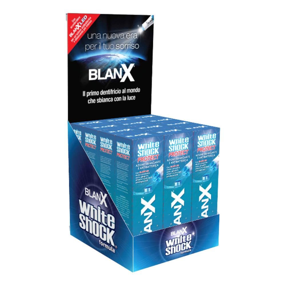 Blanx White Shock Dentifricio Sbiancante + Led