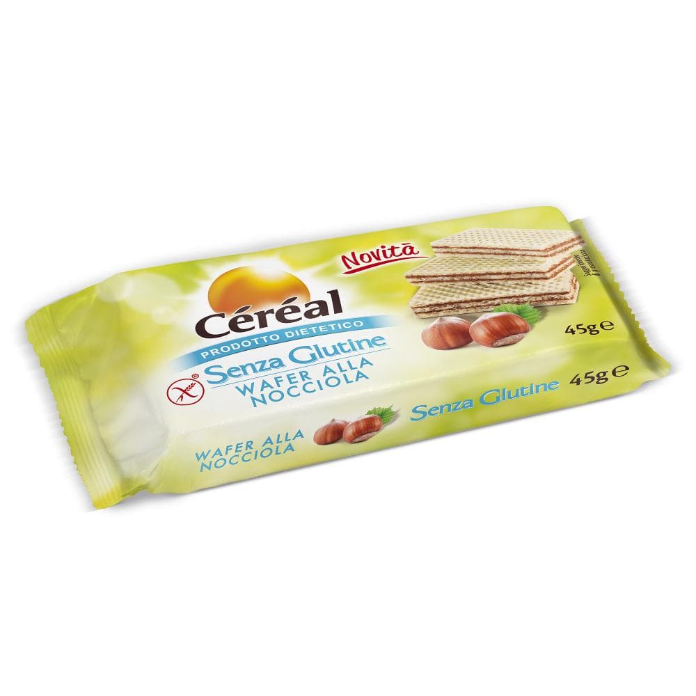 Cereal wafer nocciola 45g