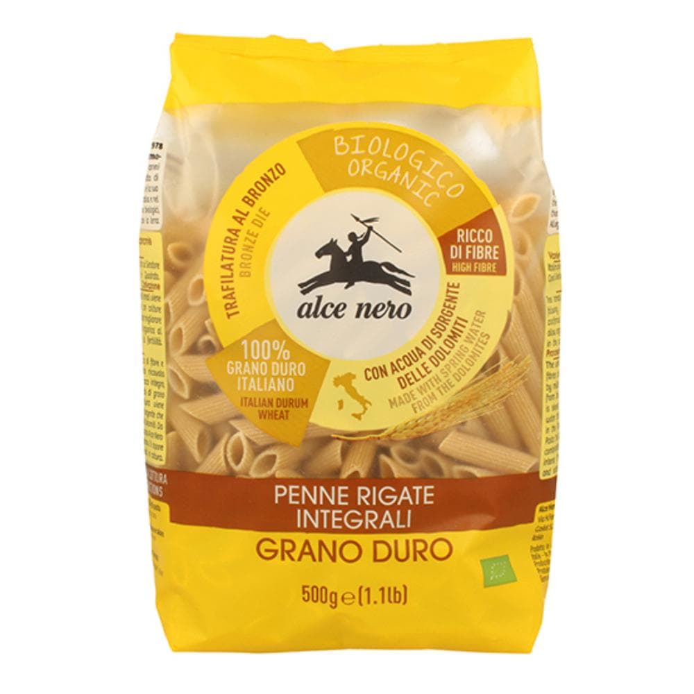 Alce Nero Penne Rigate Integrali Biologiche 500 g