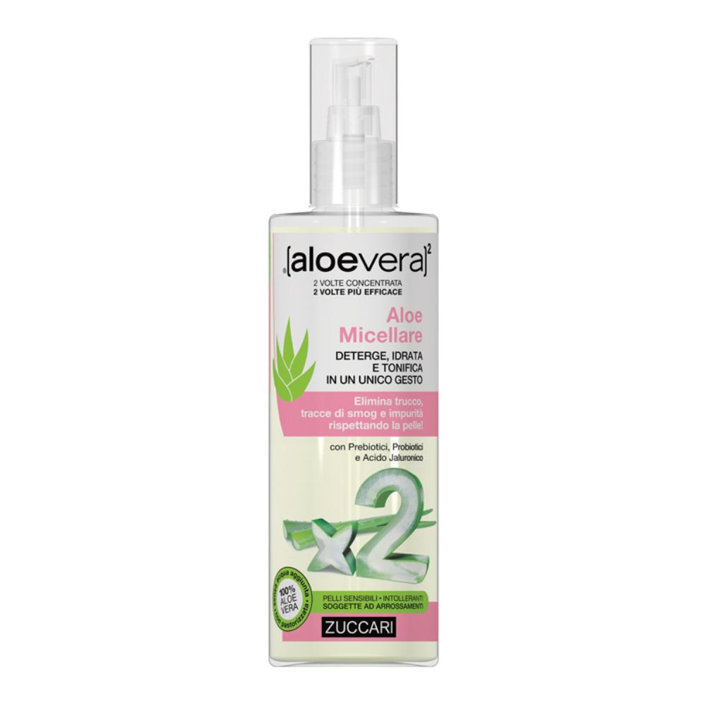 Zuccari Aloevera2 Aloe Micellare Detergente Struccante 200 ml