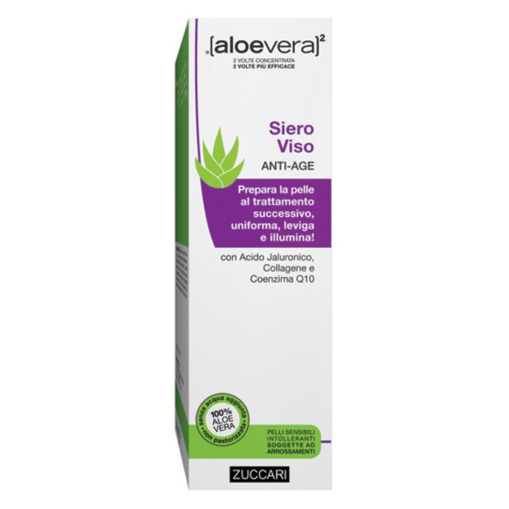 Zuccari Aloevera2 Siero Viso Antiage 30 Ml