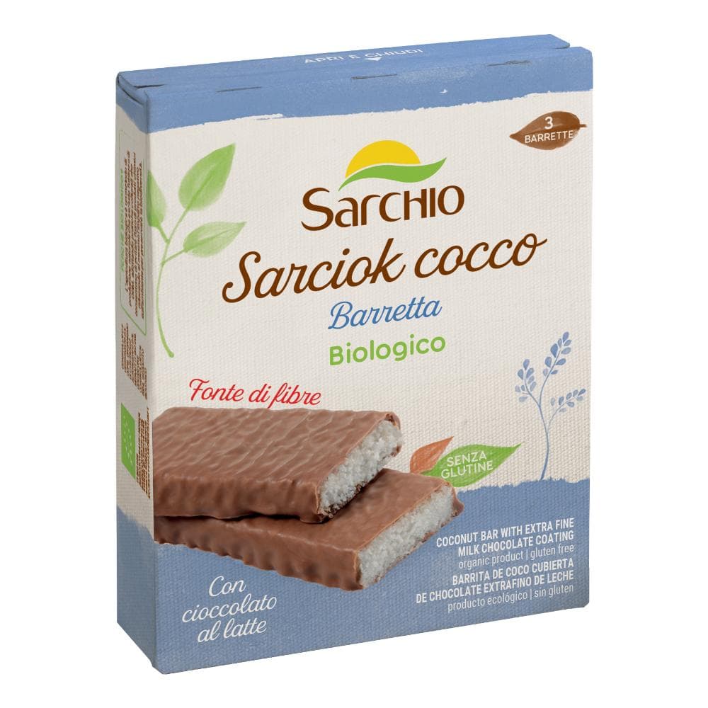 Sarchio Sarciok Cocco Snack Gusto Exotic Biologico 90 g