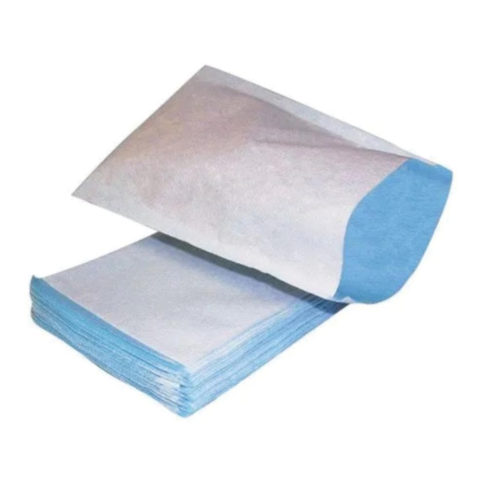 Manopola impermeabile non saponata colore azzurro 100 pezzi