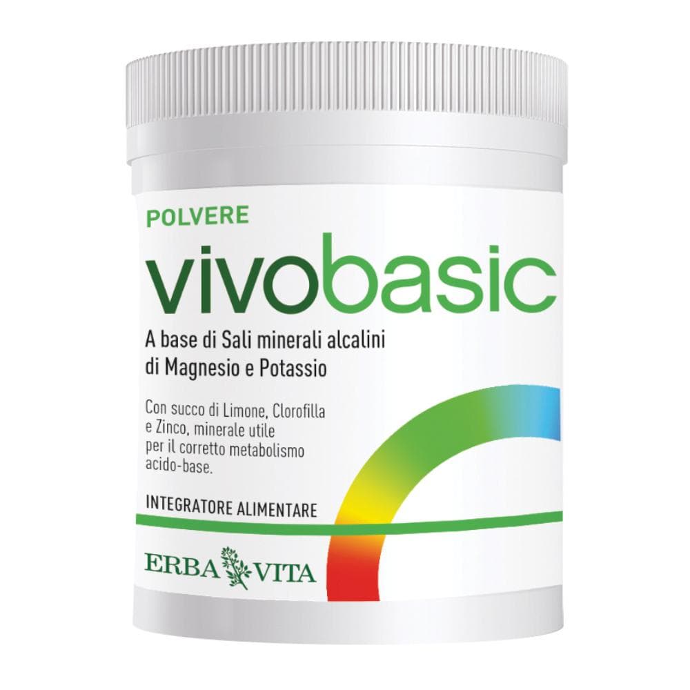 Erba Vita Vivobasic Integratore a Base di Sali Minerali Alcalini
