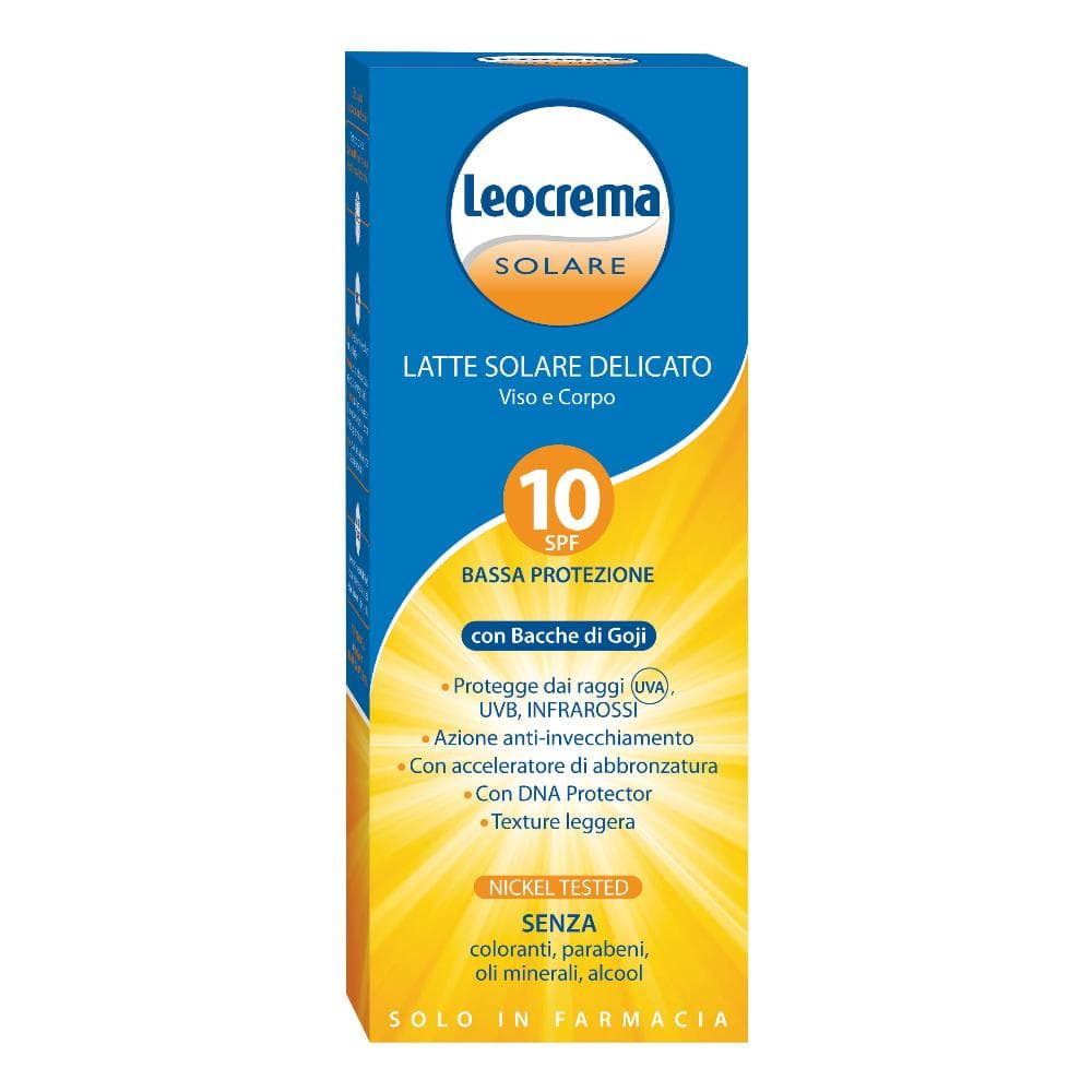 Leocrema solare gojy spf10 200 ml