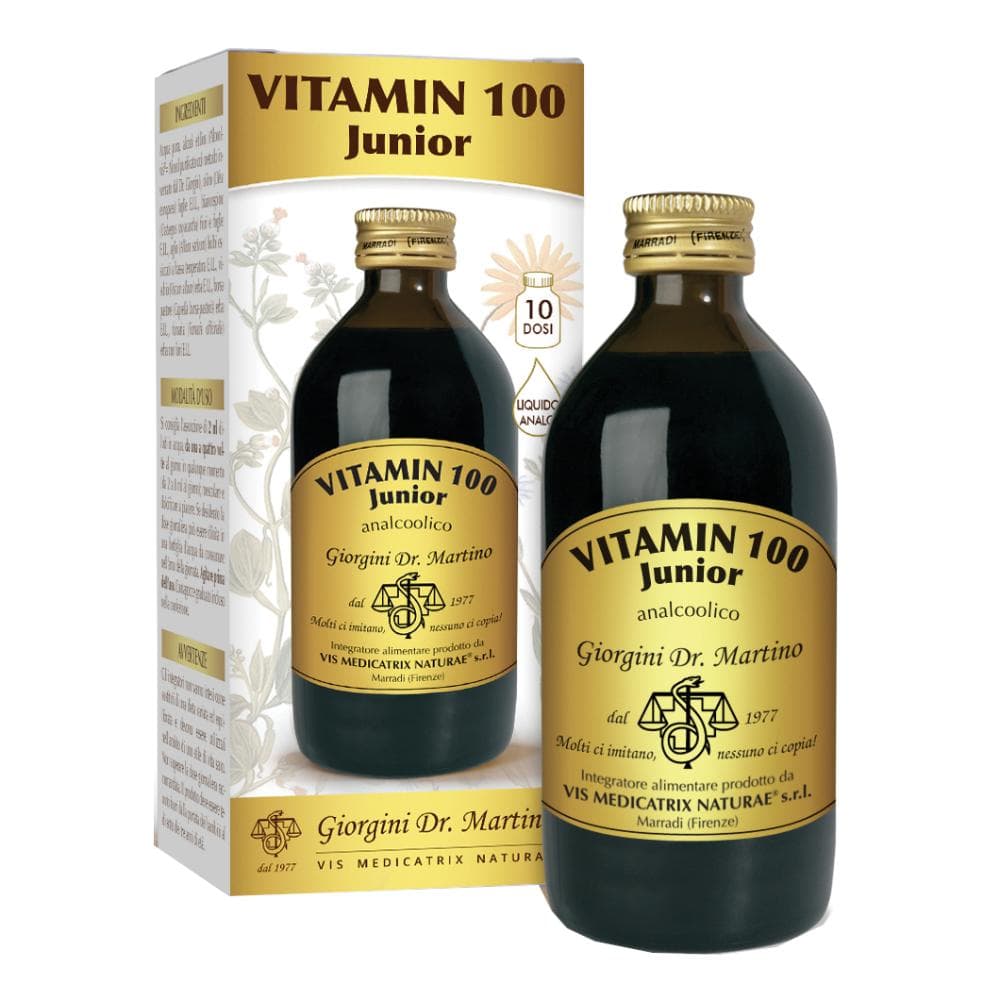 Vitamin 100 junior liquido analcolico 200 ml