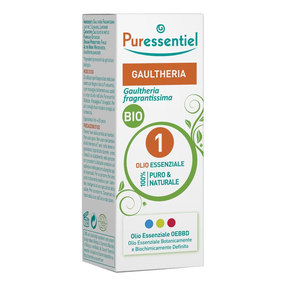 Puressentiel Olio Essenziale di Gaultheria Bio 10 ml