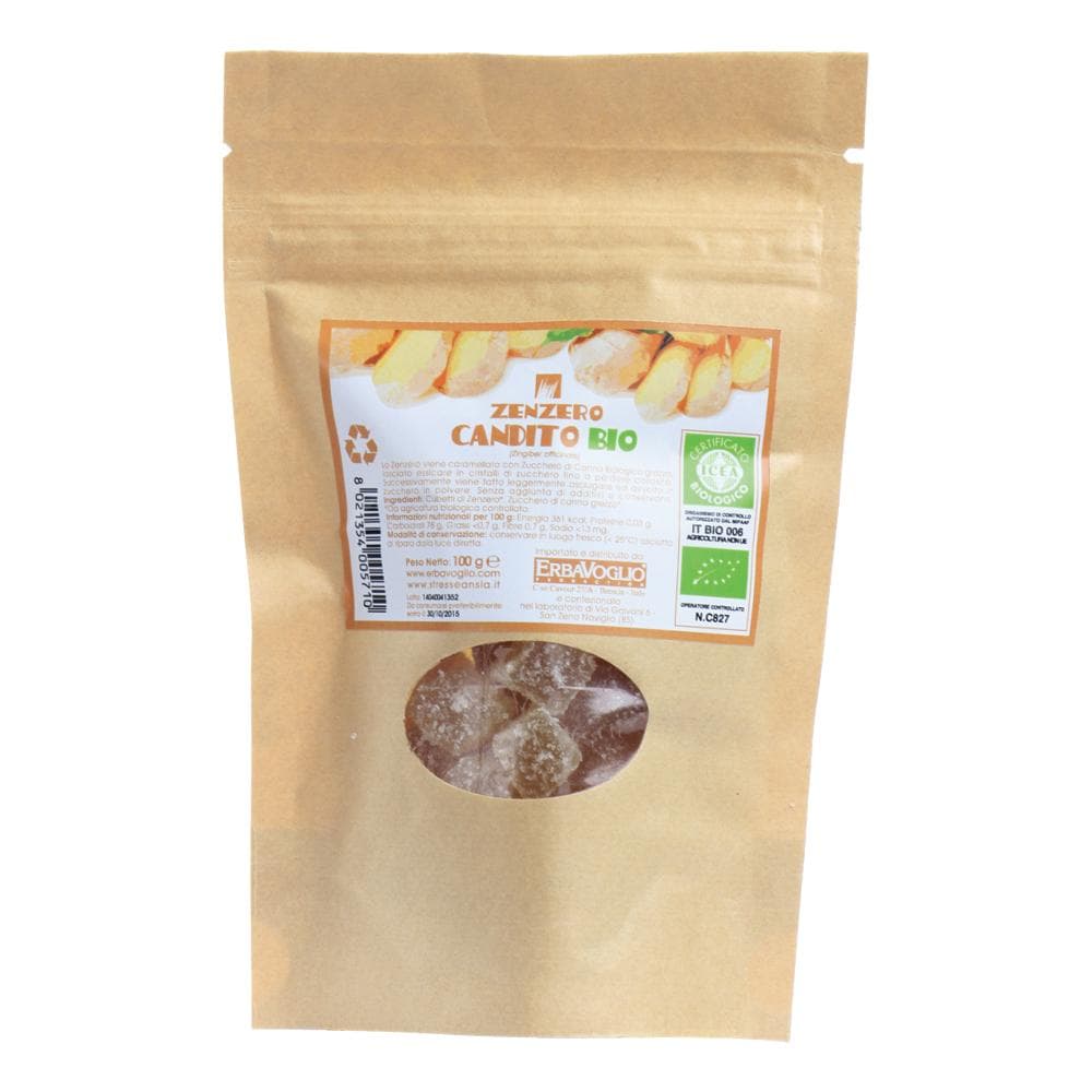 Zenzero candito bio
