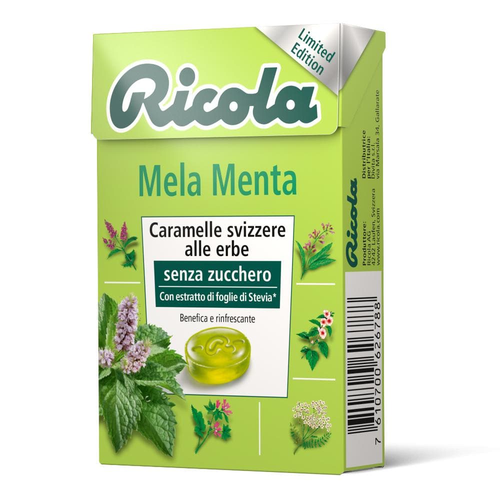 Ricola mela menta s/z 50g