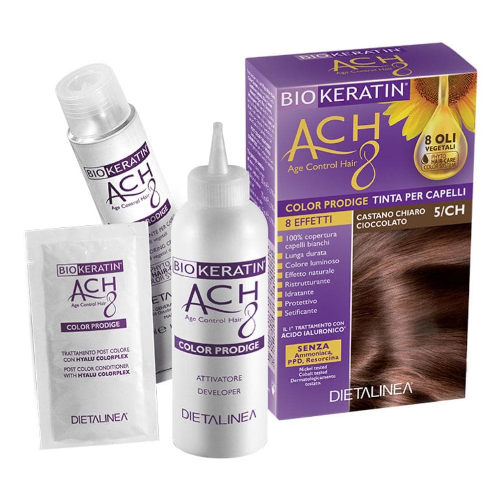 Biokeratin Ach 8 Color Prodige Tinta Per Capelli Colore 7 Biondo