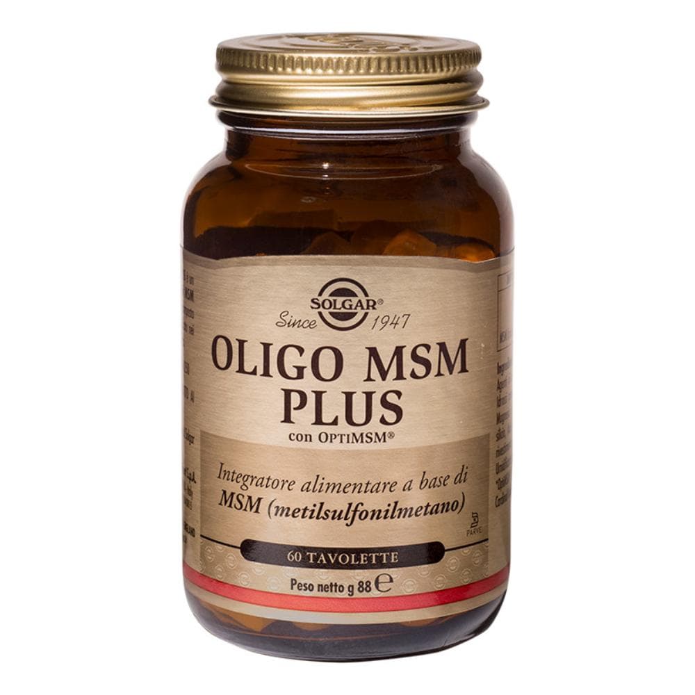 Oligo msm plus 60 tavolette solgar