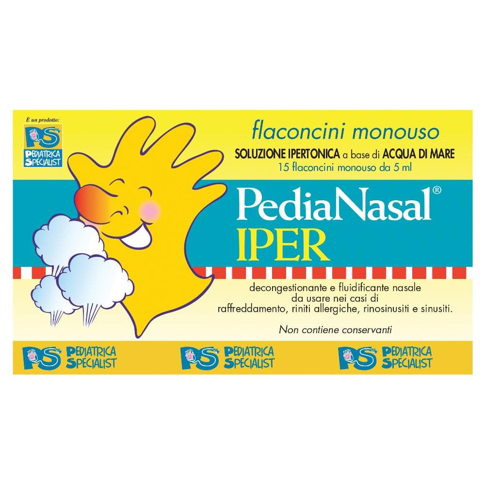 Pediatrica Pedia Nasal Iper Soluzione Ipertonica per Bambini