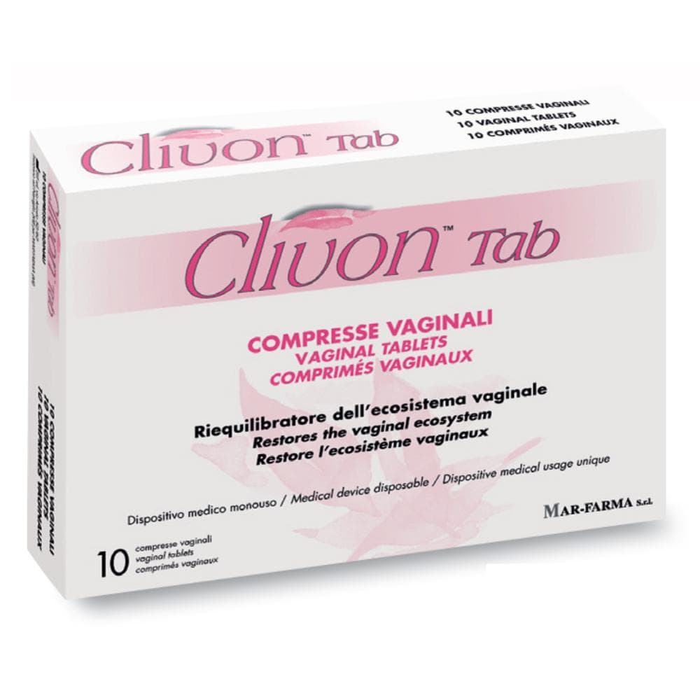 Clivon Tab 10 Compresse Vag.