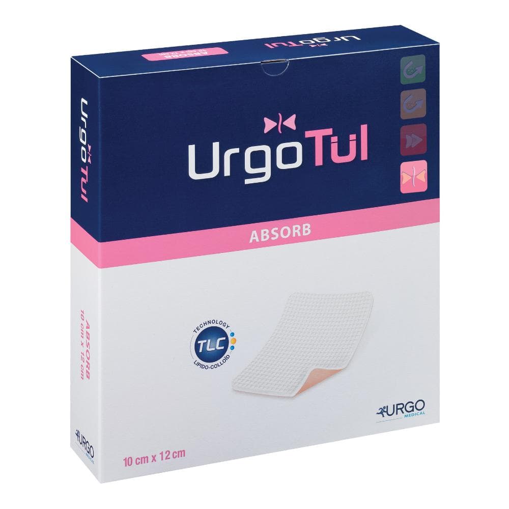 Urgo Medical Italia Medicazione Sterile Urgotul Absorb 10x12cm 3 Pezzi