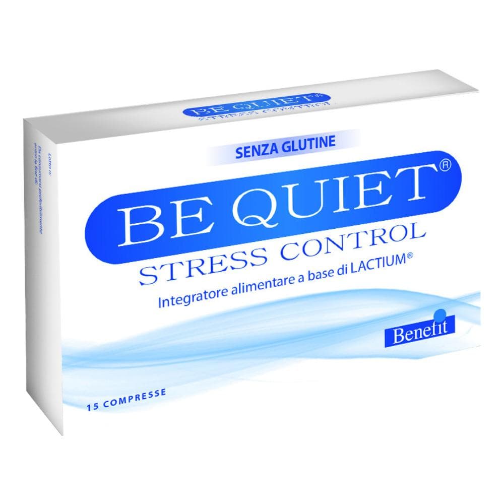 Be Quiet Stress Control Integratore Contro lo Stress 15 Compresse