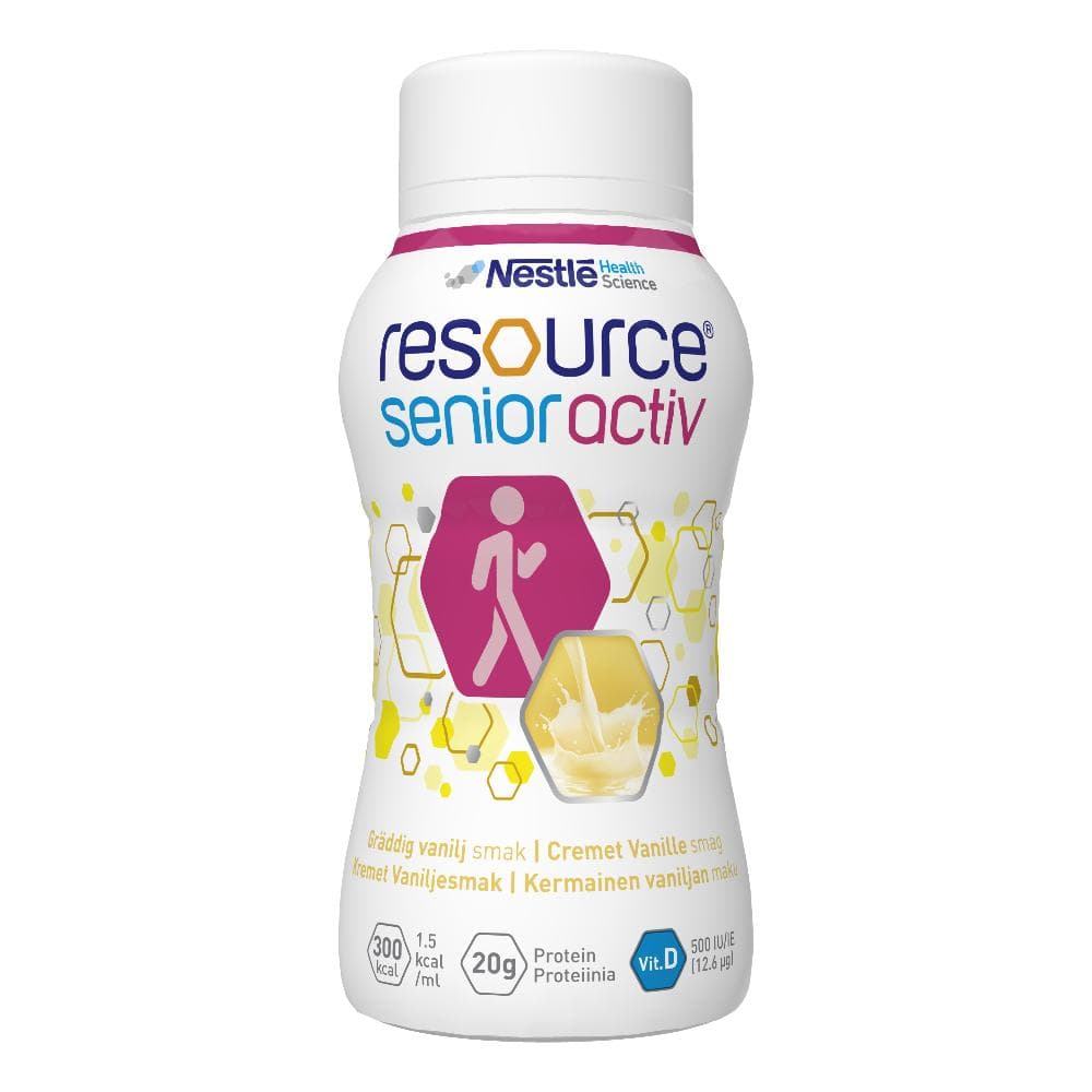 Resource senior activ vaniglia 4 bottiglie 200 ml