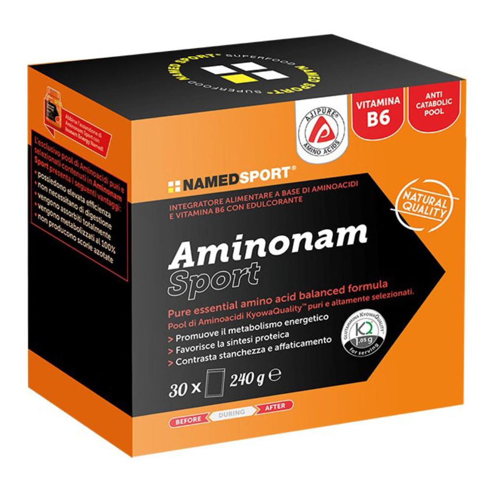 Named Sport AminoNam Sport Integratore di Aminoacidi per Sportivi 30 bustine